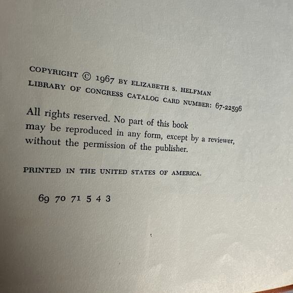 Signs and Symbols Around the World By Elizabeth Helfman 1967 Hardcover - Picture 9 of 9